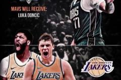 美媒這交易設(shè)想越來越離譜：湖人把東契奇送回獨行俠，換回濃眉和弗拉格