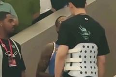 前方女記者賽后專訪孫銘徽 此刻孫銘徽反而冷靜下來了淡定采訪！