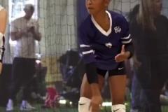 把天賦帶到排球場！詹姆斯女兒朱莉打排球 這天賦也是頂級啊~