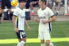 活久見！鄧卓翔讓門將郭嘉宇客串中衛(wèi)，短褲顏色都不對