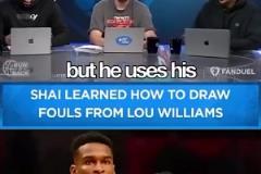 路威：SGA造犯規(guī)是我教的！帕森斯：芬奇你當(dāng)時(shí)還是哈登助教呢！