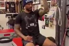 很拼！利拉德綁著傷腿也要回來訓(xùn)練