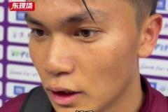 蒯紀(jì)聞：打入首球心情激動(dòng)，感謝團(tuán)隊(duì)的幫助，下個(gè)目標(biāo)是全運(yùn)會(huì)