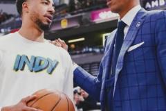 雷吉-米勒將解說(shuō)每場(chǎng)東決！今天親自見(jiàn)證哈利的鎖喉慶祝和勝利~