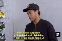 當(dāng)年內(nèi)馬爾和比伯一起玩的片段！內(nèi)馬爾：小老弟練練沒準(zhǔn)能踢職業(yè)