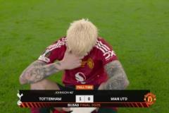 替補(bǔ)登場(chǎng)沒(méi)能建功！加納喬賽后坐地上捂頭難受！