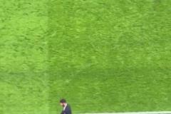 認輸比賽還沒結(jié)束時，阿莫林就已經(jīng)沒有低頭沒有看向場內(nèi)