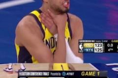 這比賽太刺激了末節(jié)剩52秒尼克斯還領(lǐng)先9分！結(jié)果加時輸球